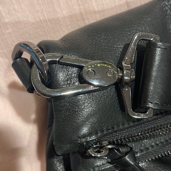 Margot Mickey Double Zip Versatile Hobo in Black - Picture 10 of 10